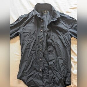 Uniqlo Navy Dress Shirt